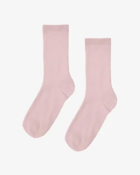 Calcetines Classic Organic para mujer - Rosa descolorido