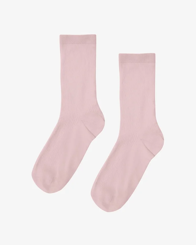 Calcetines Classic Organic para mujer - Rosa descolorido