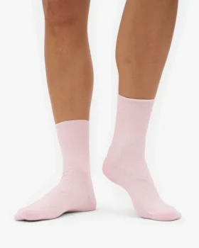 Calcetines Classic Organic para mujer – Rosa descolorido