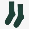 Calcetines Classic Organic para mujer - Verde esmeralda