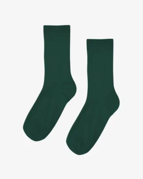 Calcetines Classic Organic para mujer - Verde esmeralda