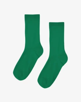 Calcetines Classic Organic para mujer - Verde Kelly