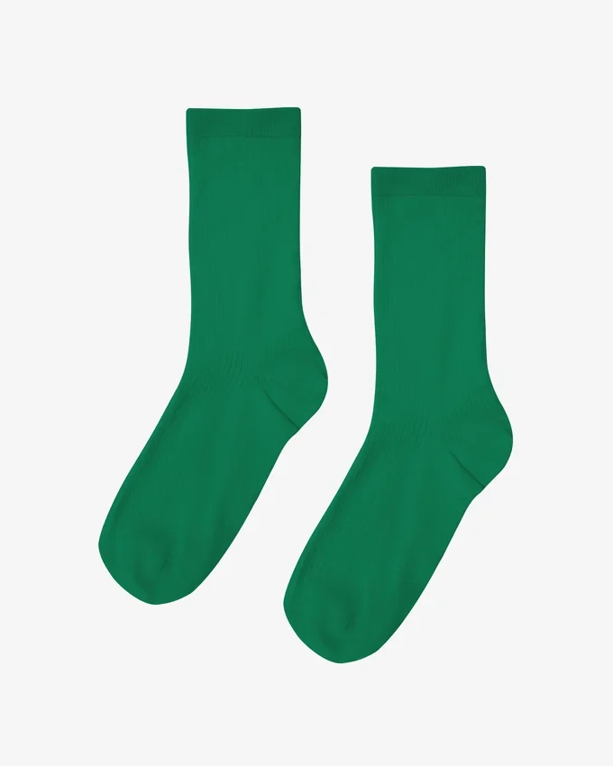 Calcetines Classic Organic para mujer - Verde Kelly