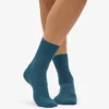 Calcetines Classic Organic para mujer - Verde océano