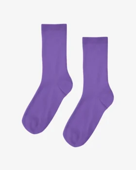 Calcetines Classic Organic para mujer - Violeta ultravioleta