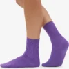 Calcetines Classic Organic para mujer - Violeta ultravioleta