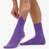 Calcetines Classic Organic para mujer - Violeta ultravioleta