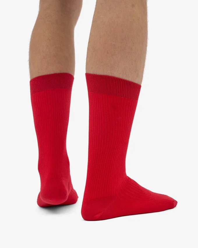 Calcetines Classic Organic - Rojo escarlata