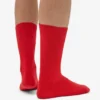 Calcetines Classic Organic - Rojo mandarina
