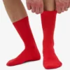 Calcetines Classic Organic - Rojo mandarina