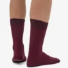 Calcetines Classic Organic - Rojo sangre