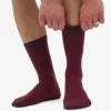 Calcetines Classic Organic - Rojo sangre
