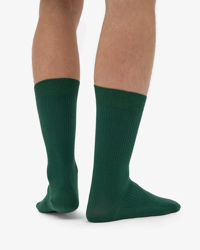 Calcetines Classic Organic - Verde esmeralda