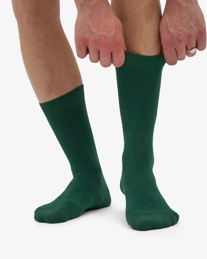Calcetines Classic Organic - Verde esmeralda