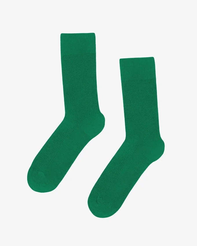 Calcetines Classic Organic - Verde Kelly