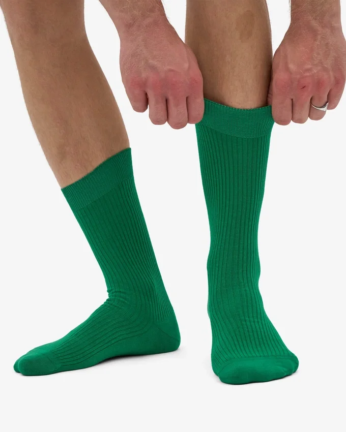 Calcetines Classic Organic - Verde Kelly