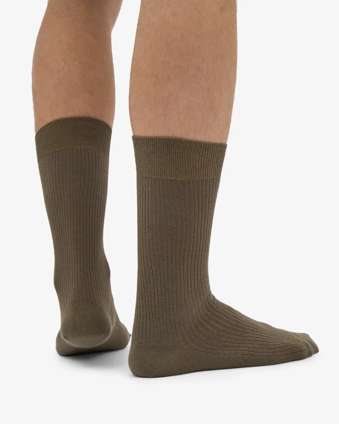 Calcetines Classic Organic - Verde oliva apagado