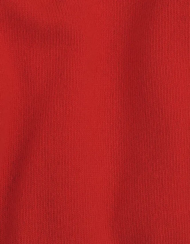 Calcetines clásicos de lana merino para mujer - Rojo escarlata