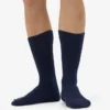 Calcetines de mezcla de lana merino - Azul marino