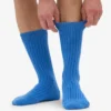 Calcetines de mezcla de lana merino - Azul Pacífico