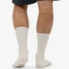 Calcetines de mezcla de lana merino - Blanco óptico