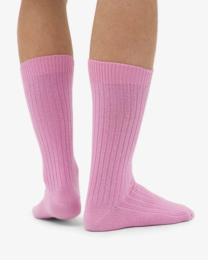 Calcetines de mezcla de lana merino - Flor de cerezo