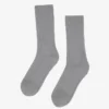Calcetines de mezcla de lana merino - Gris jaspeado