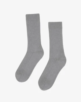 Calcetines de mezcla de lana merino - Gris jaspeado