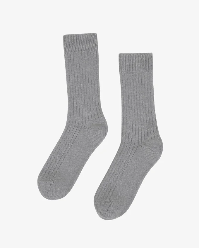 Calcetines de mezcla de lana merino - Gris jaspeado