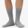 Calcetines de mezcla de lana merino - Gris jaspeado