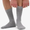 Calcetines de mezcla de lana merino - Gris jaspeado