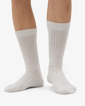 Calcetines de mezcla de lana merino – Mezcla de colores nieve