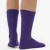 Calcetines de mezcla de lana merino - Ultravioleta