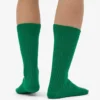 Calcetines de mezcla de lana merino - Verde Kelly