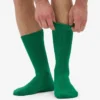 Calcetines de mezcla de lana merino - Verde Kelly