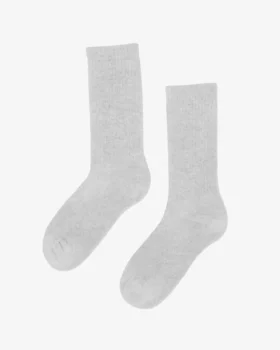 Calcetines deportivos de algodón orgánico - Mezcla de colores nieve