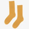 Calcetines deportivos orgánicos - Amarillo quemado