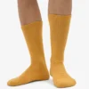 Calcetines deportivos orgánicos - Amarillo quemado
