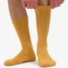 Calcetines deportivos orgánicos - Amarillo quemado
