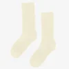 Calcetines deportivos orgánicos - Amarillo suave