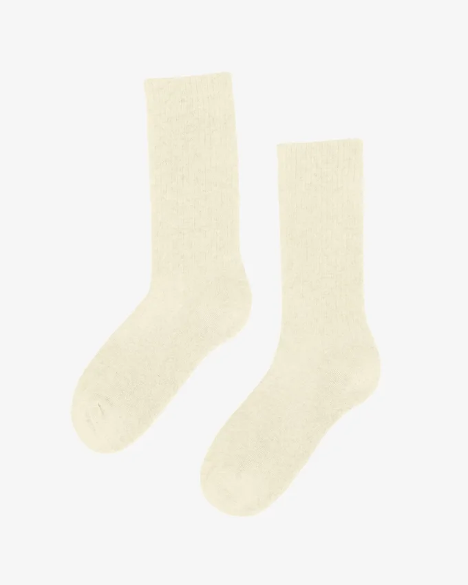 Calcetines deportivos orgánicos - Amarillo suave