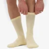 Calcetines deportivos orgánicos - Amarillo suave