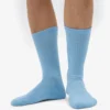 Calcetines deportivos orgánicos - Azul mar