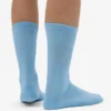Calcetines deportivos orgánicos - Azul mar