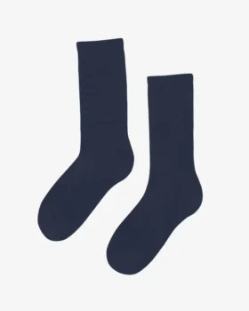 Calcetines deportivos orgánicos - Azul marino