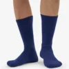 Calcetines deportivos orgánicos - Azul marino
