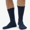 Calcetines deportivos orgánicos - Azul marino