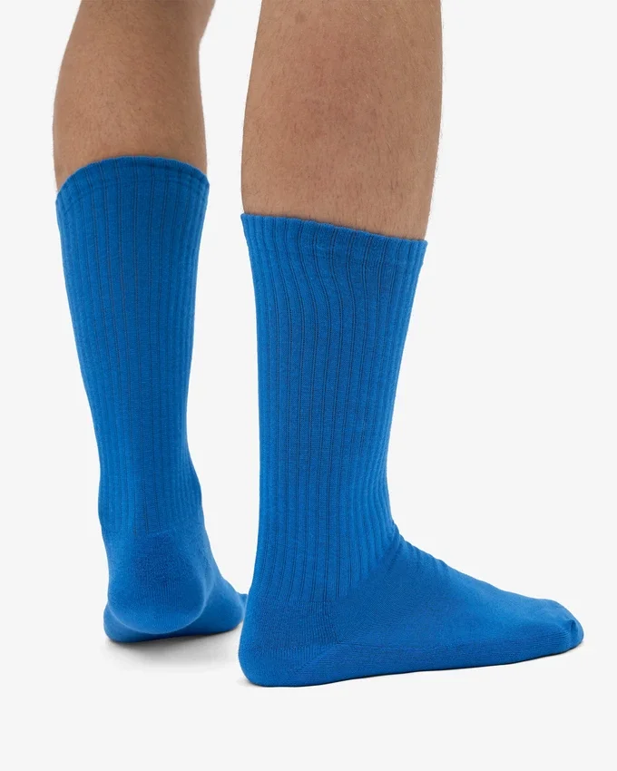 Calcetines deportivos orgánicos - Azul Pacífico