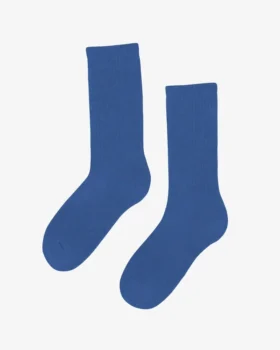 Calcetines deportivos orgánicos - Azul petróleo