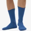 Calcetines deportivos orgánicos - Azul petróleo